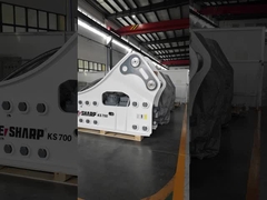 KS700 Side Type Hydraulic Breaker mm Diameter Chisel Cocok ~ Ton Excavator