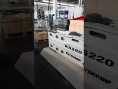 KS220 Top Type Hydraulic Breaker 190mm Diameter Chisel Cocok 45 ~ 55 Ton Excavator