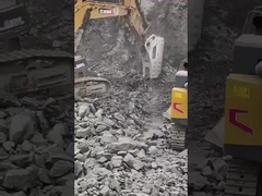 5500Kg KS550 Heavy Hydraulic Rock Hammer Breaker OEM Tersedia