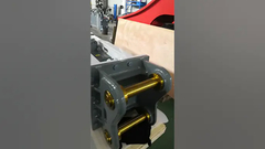 KS220 Top Type Hydraulic Breaker 190mm Diameter Chisel Cocok 45 ~ 55 Ton Excavator