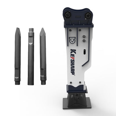 85mm chisel KS120 Bucket Excavator Breaker untuk pekerjaan pembongkaran
