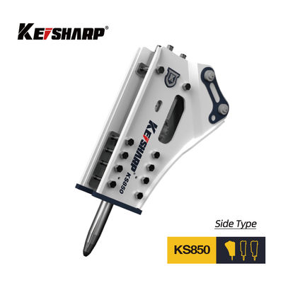 KS850 Mesin Hydraulic Breaker Beton 230mm Diameter Chisel