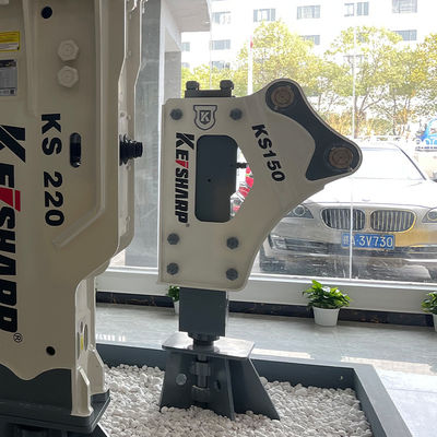 KS150 Side Type Hydraulic Breaker 100mm Diameter Chisel 350-700bpm Palu Hidraulik Untuk Excavator