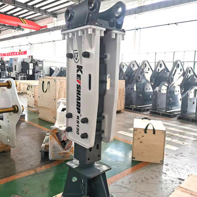 KS150 Hydraulic Excavator Beton Breaker Top Type Untuk Metalurgi / Jalan Raya