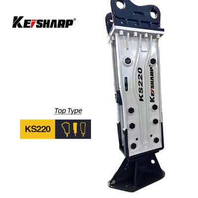 KS220 Top Type Hydraulic Excavator Stone Breaker Machine ISO Disetujui