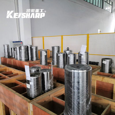 Penggali Hydraulic Breaker Piston Casting Steel Material KS100 KS120 KS150