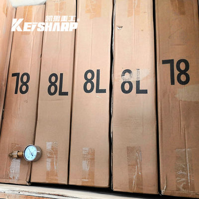 Standar / Disesuaikan Hydraulic Breaker Spare Parts Botol nitrogen