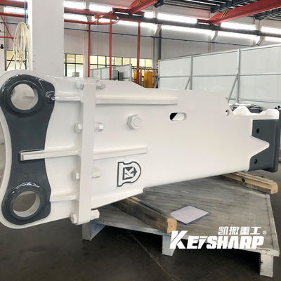 OEM Hydraulic Breaker Spare Parts Bracket Silent Type Untuk Excavator