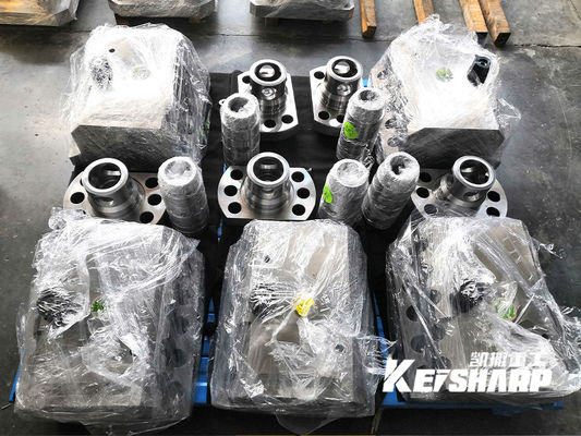 Excavator Hydraulic Hammer Valve Assembly / Hydraulic Breaker Spare ISO Disetujui