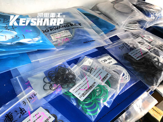 Custom Hydraulic Breaker Seal Kit O Ring Untuk Mesin Excavator suku cadang