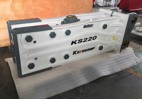 KS220 Top Type Hydraulic Excavator Stone Breaker Machine ISO Disetujui