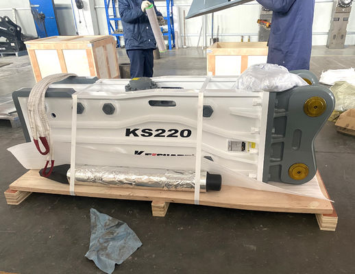 KS220 Top Type Hydraulic Excavator Stone Breaker Machine ISO Disetujui