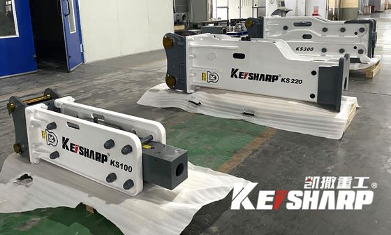 KS500 ISO9001 Peralatan konstruksi penggali hidraulik pemecah