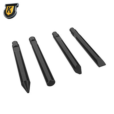 42crmo Konstruksi Hydraulic Hammer Chisel Sb121 Jack Hammer Chisel Untuk Mengemudi Tumpukan