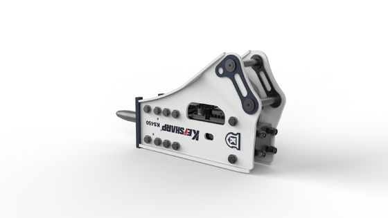 Sertifikat Konstruksi ISO9001 Cocok untuk Berbagai Excavator Tonnage Crushing Hammer