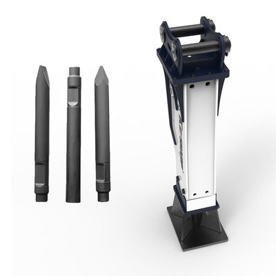 Alat batu Kit pengisian nitrogen Moil Point Hydraulic Breaker Untuk mini excavator