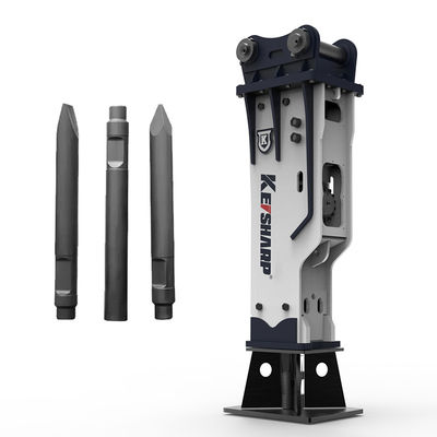 Alat batu Kit pengisian nitrogen Moil Point Hydraulic Breaker Untuk mini excavator