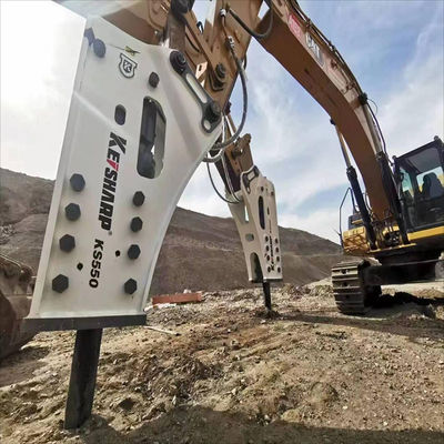 5500Kg KS550 Heavy Hydraulic Rock Hammer Breaker OEM Tersedia