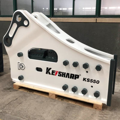 KS850 230mm Chisel Durable Rock Breaker Hydraulic Hammer Untuk Konstruksi 50-65ton