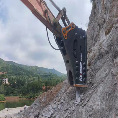 195mm Chisel Hydraulic Crushing Breaker untuk konstruksi Aksesoris konstruksi