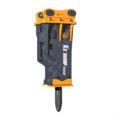 Untuk Situs Konstruksi 1900Kg Excavator Box Type Hydraulic Breaker