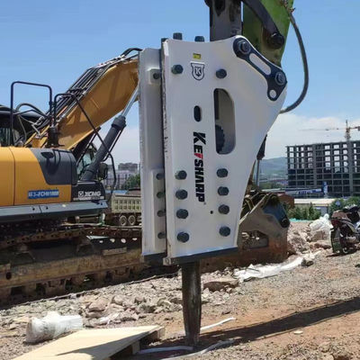 KS650 Hydraulic Front Head Front Bead Automotive Rock Pecker untuk Excavator Mudah dioperasikan