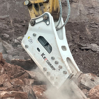 KS650 Hydraulic Front Head Front Bead Automotive Rock Pecker untuk Excavator Mudah dioperasikan