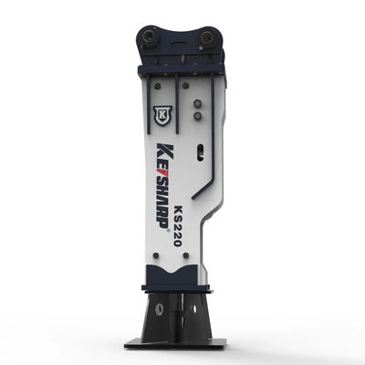 Peralatan Konstruksi Tipe berat KS350 Bagian Excavator 165mm Chisel Hydraulic Breaker