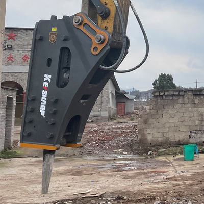 KS650 Hydraulic Front Head Front Bead Automotive Rock Pecker untuk Excavator Mudah dioperasikan