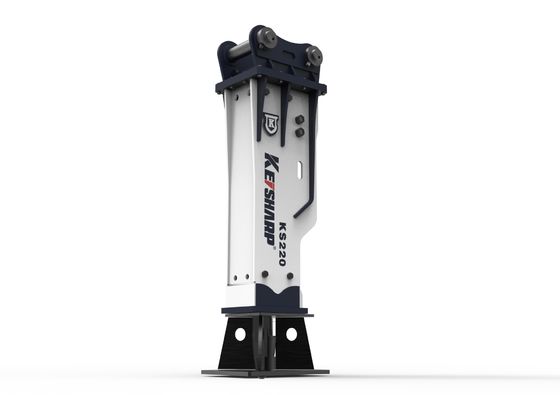 Peralatan Konstruksi Tipe berat KS350 Bagian Excavator 165mm Chisel Hydraulic Breaker