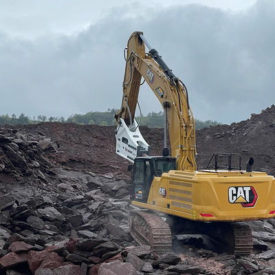 KS650 Hydraulic Front Head Front Bead Automotive Rock Pecker untuk Excavator Mudah dioperasikan