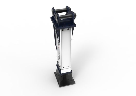 Peralatan Konstruksi Tipe berat KS350 Bagian Excavator 165mm Chisel Hydraulic Breaker