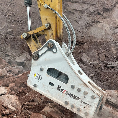 Panjang Gerak 1660Mm Hydraulic Breaker dengan desain tahan aus dan berat ringan