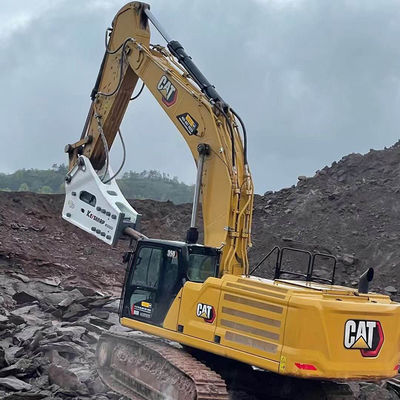 190mm Chisel Excavator Rock Crushing Hammer Untuk Konstruksi