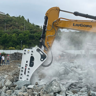 KS450 Hydraulic Rock Hammer Excavator Attachment Untuk Excavator Sertifikat CE