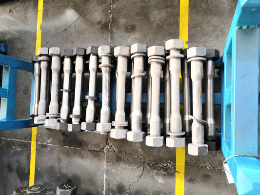 Pengikat Excavator Melalui Bolt Standar / Customized OEM Dapat diterima