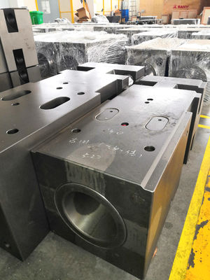 Casting Steel Hydraulic Breaker Cylinder Bagian depan Cylinder Body Disesuaikan