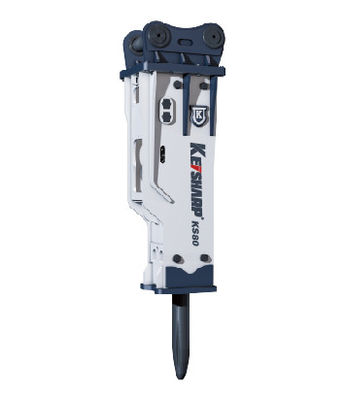 540J Impact Energy Box Type Hydraulic Breaker Dengan Diameter 68mm Chisel