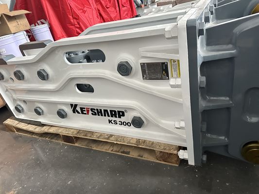 KS300 Top Type Hydraulic Breaker 190mm Diameter Chisel 1350mm Panjang Chisel