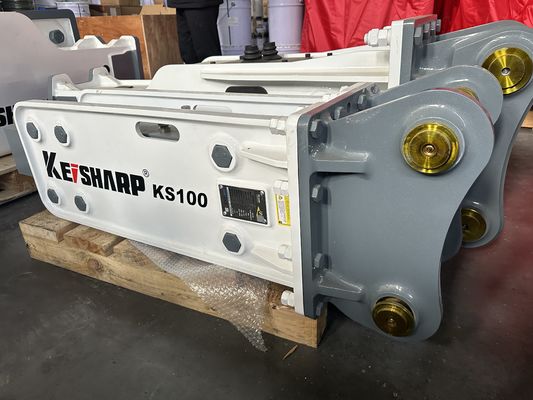 KS100 Top Type Hydraulic Breaker Machine Untuk Jalan Raya / Arsitektur