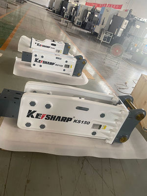 KS220 Top Type 140mm Chisel Excavator Stone Breaker Machine ISO Disetujui