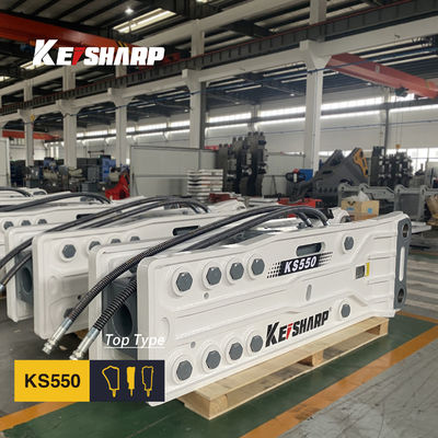 KS550 Top Type Rock Hydraulic Breaker Machine Diameter Chisel 200mm